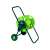 Verto 15G791 garden hose reel, green, with wheels, for easy watering and storage
