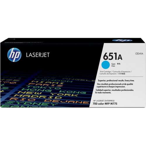 HP 651A kék LaserJet tonerkazetta CE341A - HP