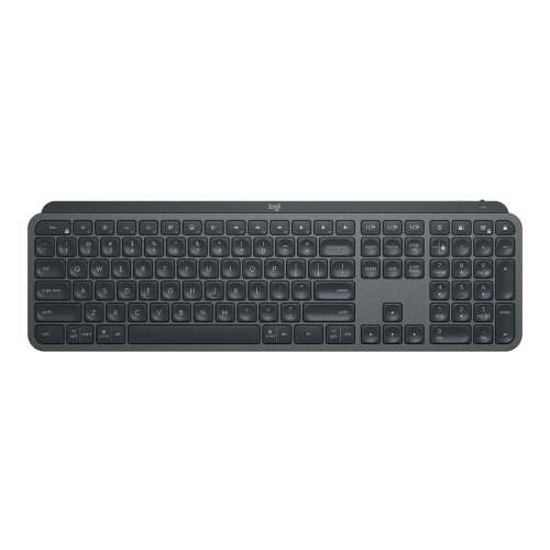 Logitech MX Keys combo za poslovanje Gen 2 tipkovnica Miš uključen RF bežični + Bluetooth AZERTY Francuski Grafit