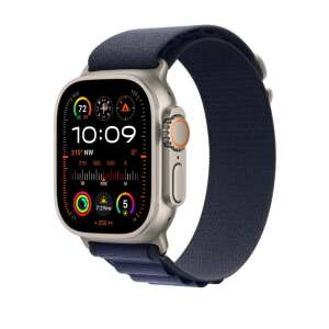 Каишка за Apple Watch THD Alpine Loop, тъмносиня, за Apple Watch Ultra2 49 mm, Apple Watch Series 10 46 mm и Apple Watch SE 44 mm - Nonbrand Каишка за умен часовник
