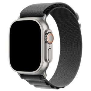 Каишка THD Alpine Loop за Apple Watch Ultra2 49 mm, Apple Watch Series 10 46 mm, Apple Watch SE 44 mm, сива каишка, сив цимент - Каишка за умен часовник