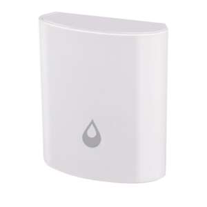 Alpina Smart Zigbee Wasserleck-Sensor, weiß, mit Wassertropfen-Symbol, IP66-Bewertung, 90 m Reichweite, kompatibel mit Alpina Smart Zigbee Gateway - Alarmanlagen