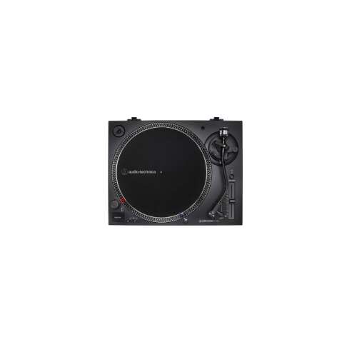 Czarny gramofon Audio-Technica AT-LP120XUSB-BK z USB