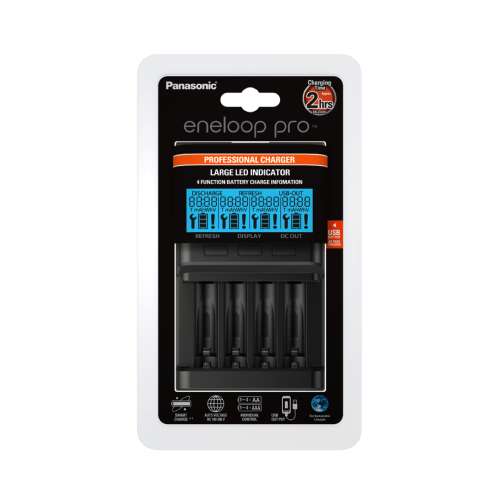 Panasonic Eneloop BQ-CC65 Professional 4x AA/AAA Akkumulátor töltő (BQ-CC65E) 106749851