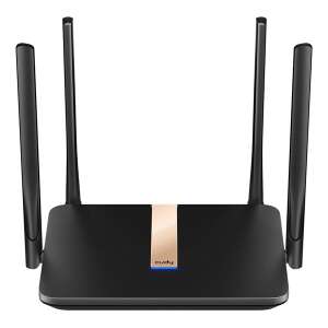 Cudy LT500D kétsávos AC1200 WIFI MESH nanoSIM 4G LTE fekete router - Cudy