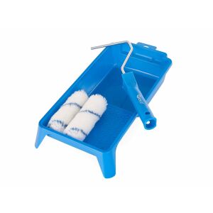 Roller with paint tray, 4 pieces, Geko G66352 131333757 - Paint Roller