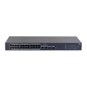 Dahua Technology DH-CS4226-24ET-240 24-port Gigabit Ethernet network switch with PoE support - Dahua Switch