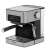 Camry CR4410 Espresso- und Cappuccino-Kaffeemaschine, 15 Bar Druck, Schwarz und Silber