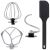 Camry CR4223 Kitchen Machine attachments: whisk, dough hook, beater, spatula