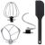 Camry CR4223 kitchen machine attachments: whisk, dough hook, beater, spatula
