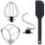 Camry CR4223 kitchen robot accessories: whisk, dough hook, spatula