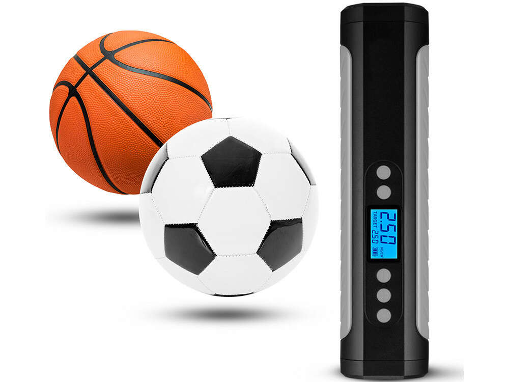 Акумулаторна помпа за велосипед, кола, електрически компресор 10 bar с LCD дисплей