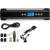 Heckermann PRO portable air pump with USB charging cable and inflation accessories