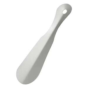 Silver metal shoehorn, 17 x 5 cm - Dressing Accessory