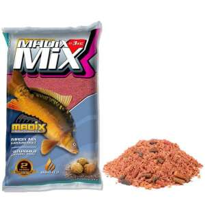 Madix Mix Groundbait Red Feeder 3kg, piros ponty horgász etetőanyag - Madix
