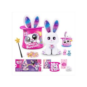 Pets Alive Magic Bunny Spielset, interaktives Spielzeug mit Zubehör - Interaktive Kuscheltiere