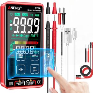 ANENG 621A smart multimeter with test leads and accessories - Multimeter