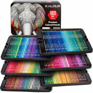 Vittalist Profi 180 Színes Ceruza Készlet Fém Dobozban - Toll & Ceruza