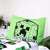 Minecraft bedding set, green pillowcase with Minecraft Creeper face