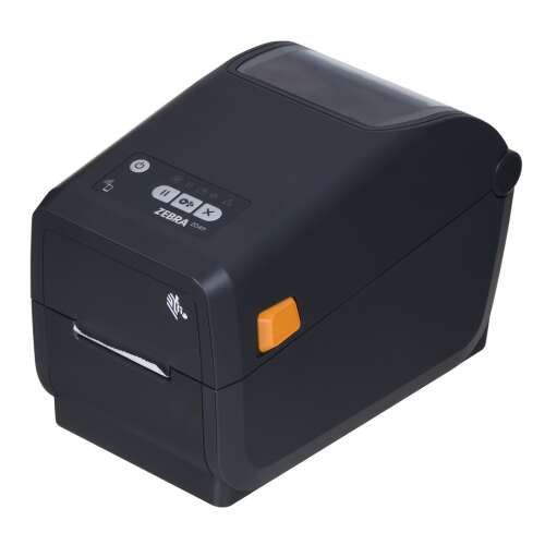 Imprimanta Zebra Thermal Transfer (74M) ZD411 203 dpi, USB, USB Host, Ethernet, BTLE5, Cabluri UE și UK 106788790