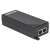 Intellinet 561518 Gigabit Ethernet PoE adapter, fekete, oldalnézet