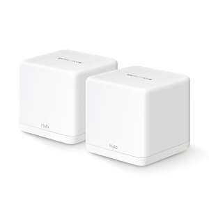 Mercusys HALO H60X Wi-Fi 6 Mesh-System, 2er Pack, Weiß - Mercusys