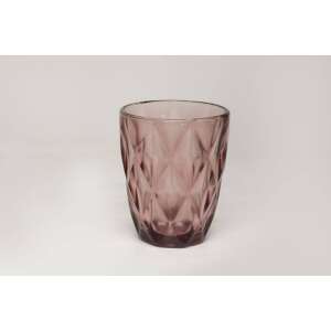 Rózsaszín üvegpohár 270ml 6db