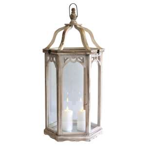 Világos barna fa lámpás 80cm