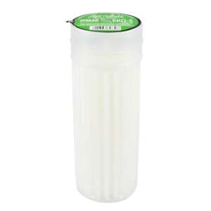 Mécses betét - 100 óra, fehér gyertya betét, 100 órás égési idővel - Szezonális dekoráció