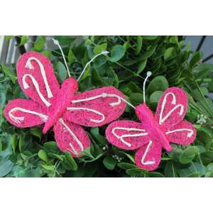 Dekor Lepkék - Ciklámen - 2 db-os Szett