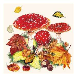 AMB.13311025 Fly Agaric papírszalvéta 33x33cm,20db-os 106791774 - Háztartási papírtermék