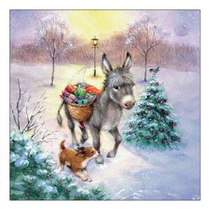 AMB.33318840 Gifts delivery papírszalvéta 33x33cm, 20db-os 106791871 - Szalvéta