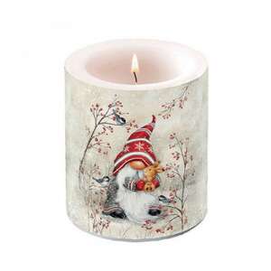 AMB.39318905 Dwarf hug átvilágítós gyertya 10x10xcm 106791954 - Ambiente