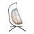 Pepita Sicilia egyszemélyes kerti Függőfotel párnákkal #szürke-bézs 107285185