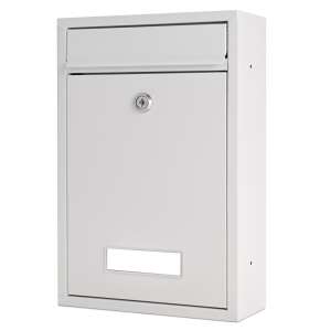 VRD klasszikus acél Postaláda #fehér