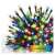 EMOS 8m Multicolor LED Christmas String Lights, close-up