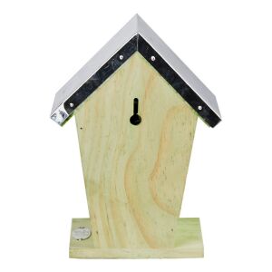 Méhecske fa ház, cink tetővel, 15 x 22 cm (WA62) 125528804 - Kertépítés