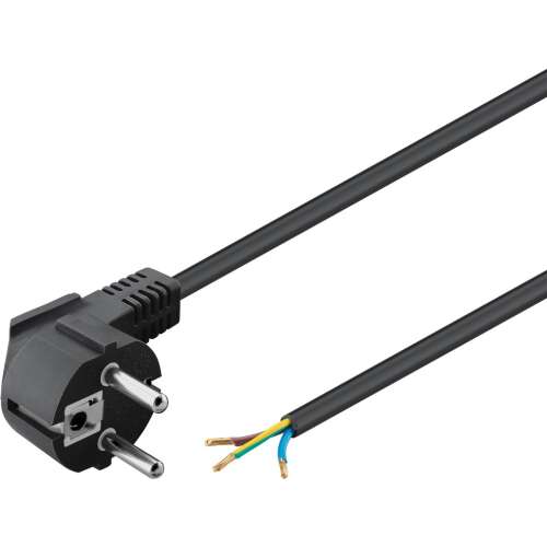 Goobay Hálózati Tápkábel - 3m - Schuko