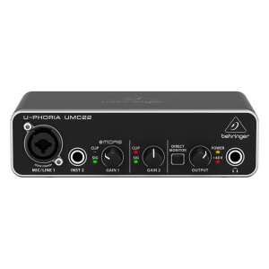 Behringer UMC22 U-Phoria 2x2 USB Audio Interface 106798327 - Behringer