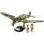 Set de construcție model Cobi Junkers Ju 87 B-2 Stuka, modelul asamblat cu stand și minifigurine
