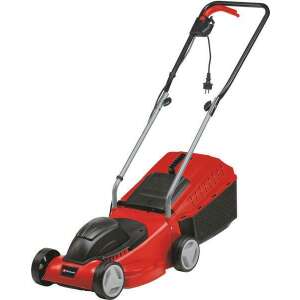 Einhell GC-EM 1032 electric lawnmower, red and black, 32 cm cutting width, 30 L grass catcher - Lawn Mower