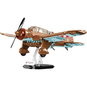 COBI PZL.23 Karaś Jagdflugzeug Baustein Modell - Cobi