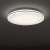 Close-up of illuminated Selene LED ceiling lamp