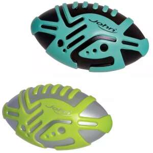 John Toys 18 cm mini rögbi labda, türkiz és fekete, zöld és ezüst - John Toys