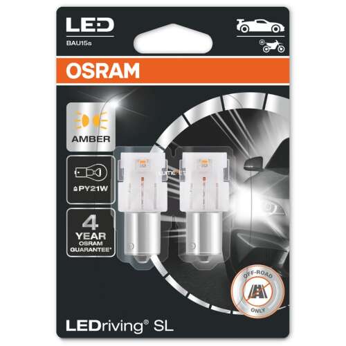 Osram LEDriving SL 7507DYP-02B PY21W 12V 1,3W 2db/bliszter sárga 2020