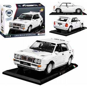 COBI Lancia Delta HF Integrale EVO építőkészlet, 1:12 méretarányú modell, az ikonikus raliautó részletes másolata - Cobi