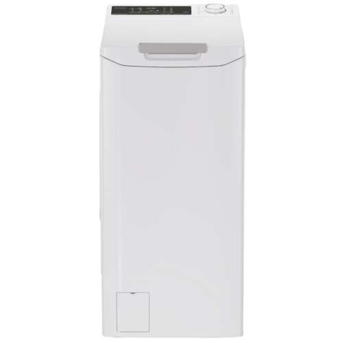 Candy TCA284TM5 top loading washing machine, white, front view