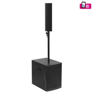 SAL PAS10W43S professionelles Säulenlautsprechersystem mit Subwoofer und Satellitenlautsprecher - Lautsprecher
