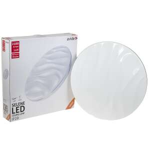 Avide Selene LED Deckenleuchte, 38 cm, gewellt, weiß, IP20 - Deckenleuchten