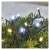 LED Christmas String Lights, 18 m, Indoor & Outdoor, Warm/Cool White, Timer 79145092